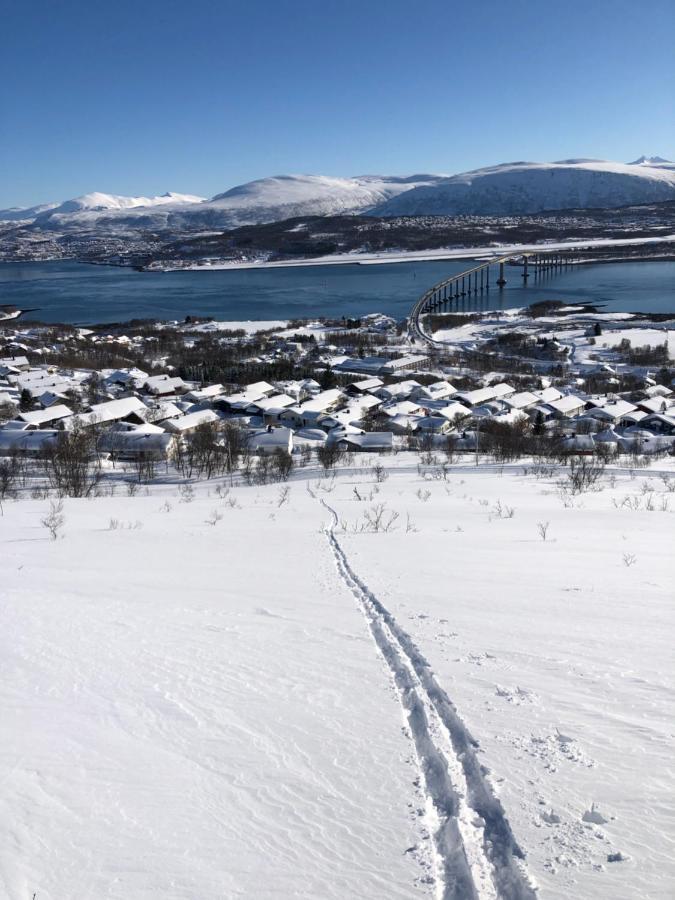 Moderne Og Trivelig Leilighet, Med Unik Utsikt Tromso Exterior photo
